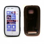 Wholesale Gel Case  for Nokia Lumia 710(Black)